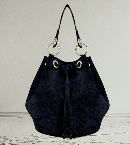 ITALIAN'S LEATHER BUCKET BAG