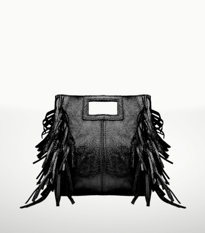 ITALIAN'S LEATHER FRINGE BAG