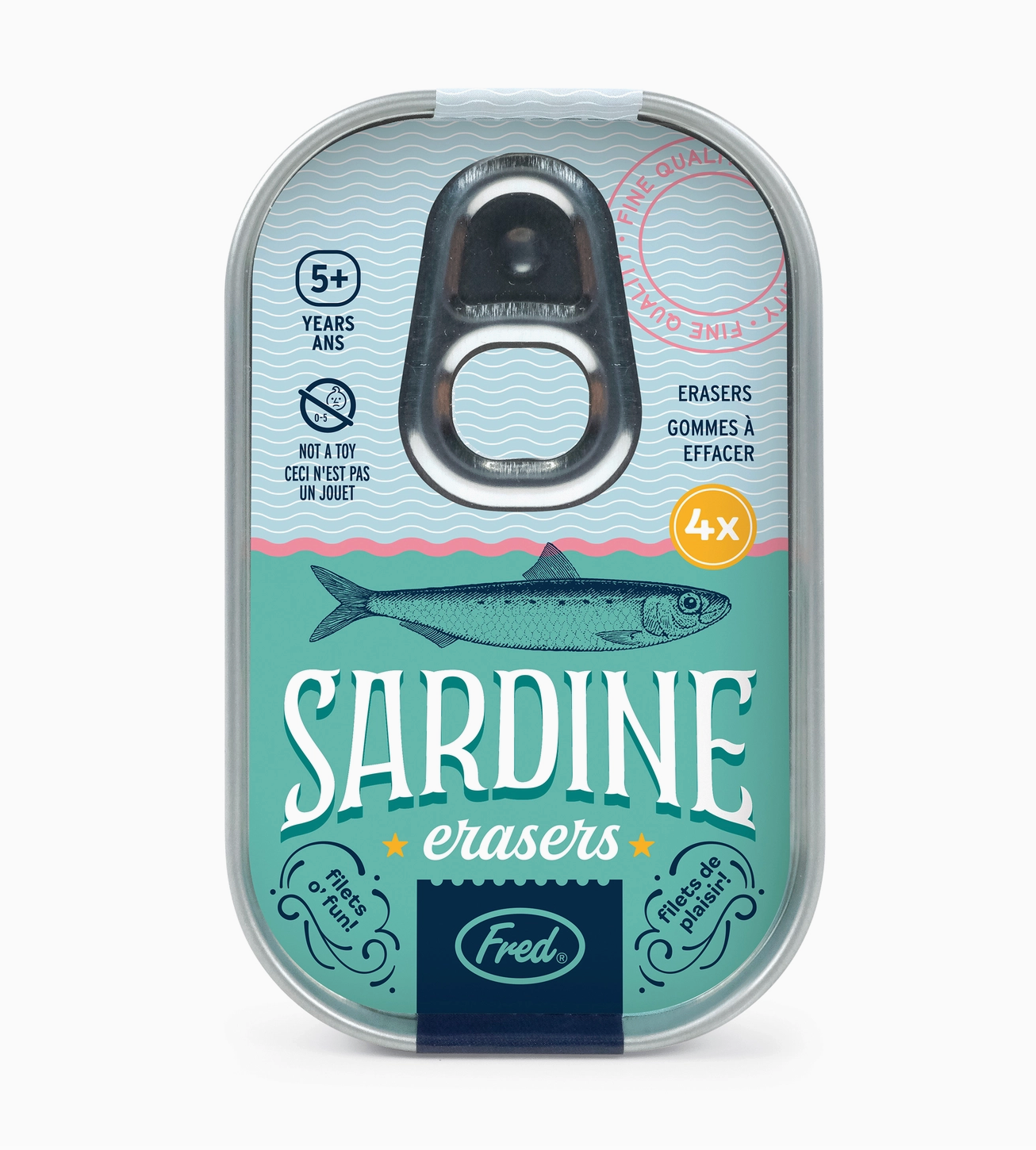 FRED SARDINE ERASERS