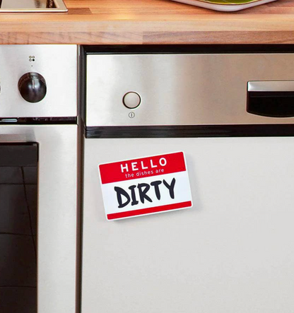 FRED DISHWASHER SIGN