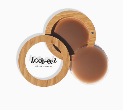 BOOB-EEZ BAMBOO COMPACT + NIPPLE COVERS