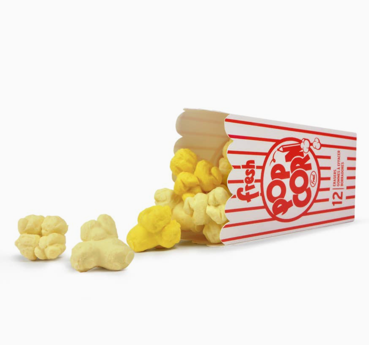 FRED FRESH POPCORN ERASERS