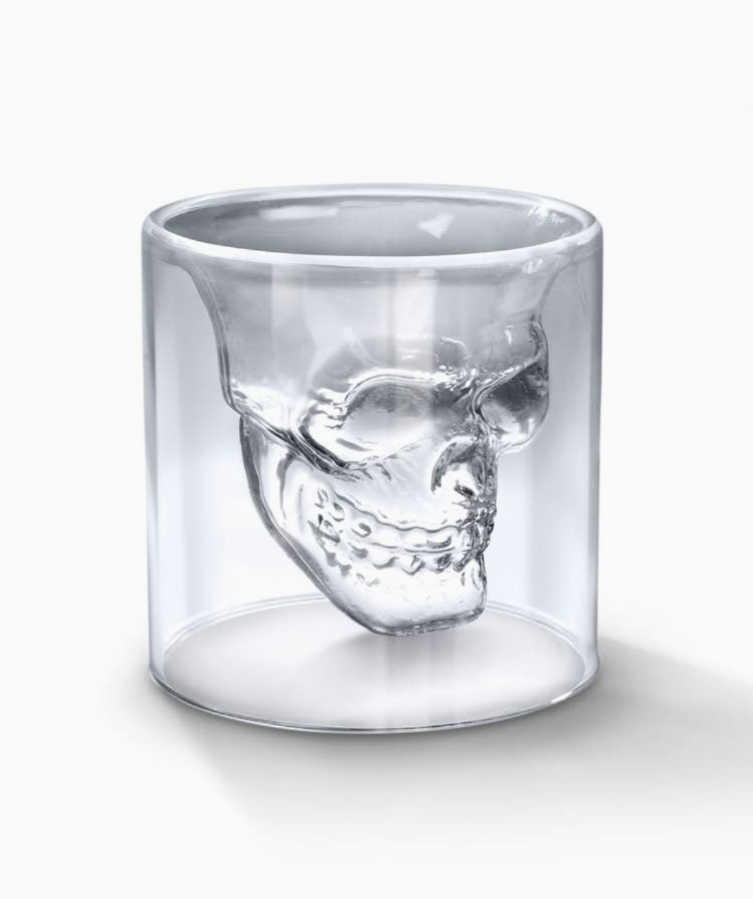 FRED DOOMED SKULL SHOT GLASS