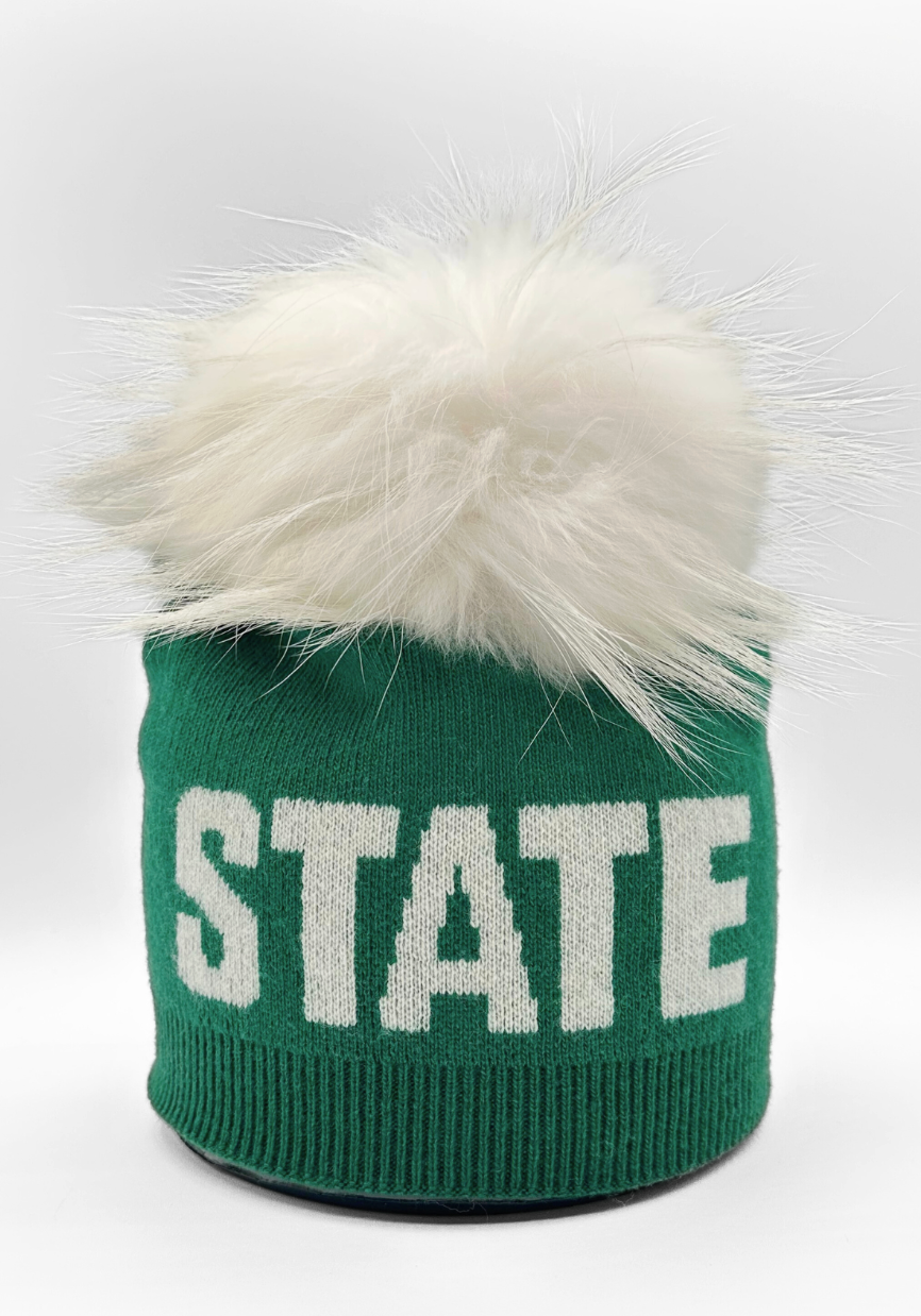 LINDA RICHARDS GAMEDAY POM BEANIE
