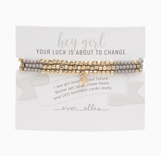 TOTALEE GIFT FORTUNE COOKIE BRACELET SET
