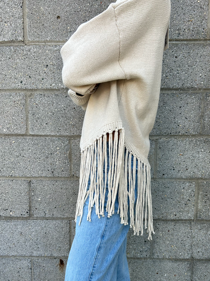 ABLE ASHLEY FRINGE SWEATER