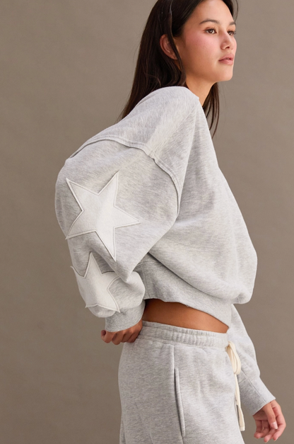 HYFVE STAR PATCH CREWNECK