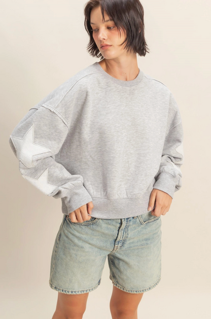 HYFVE STAR PATCH CREWNECK
