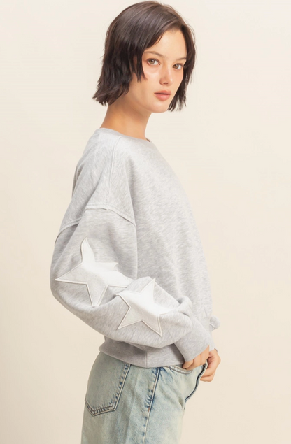 HYFVE STAR PATCH CREWNECK