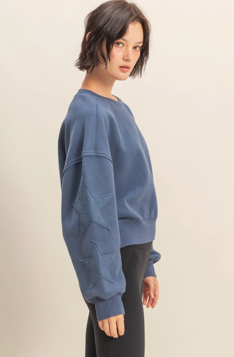 HYFVE STAR PATCH CREWNECK