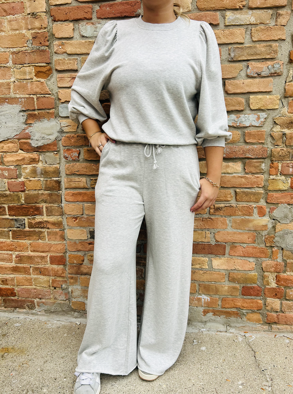 LA BIZ SEPTEMBER OVERSIZED SWEATPANT