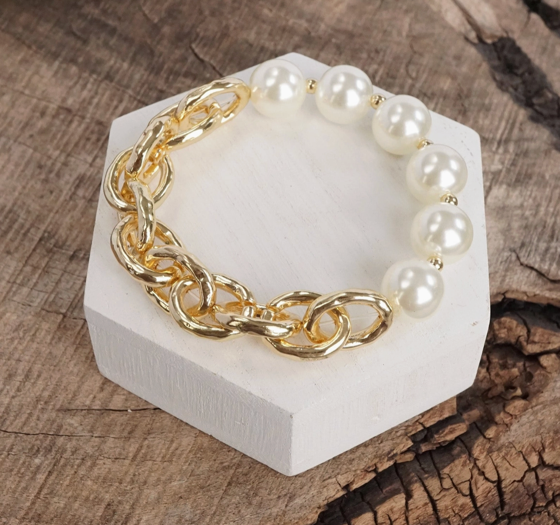 PENNYLINE CHUNKY CHAIN BRACELETS