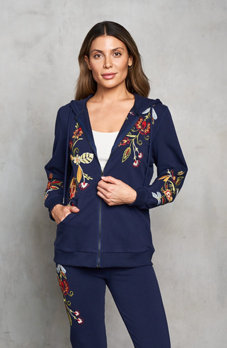 PAPARAZZI FLORA ZIP HOODIE