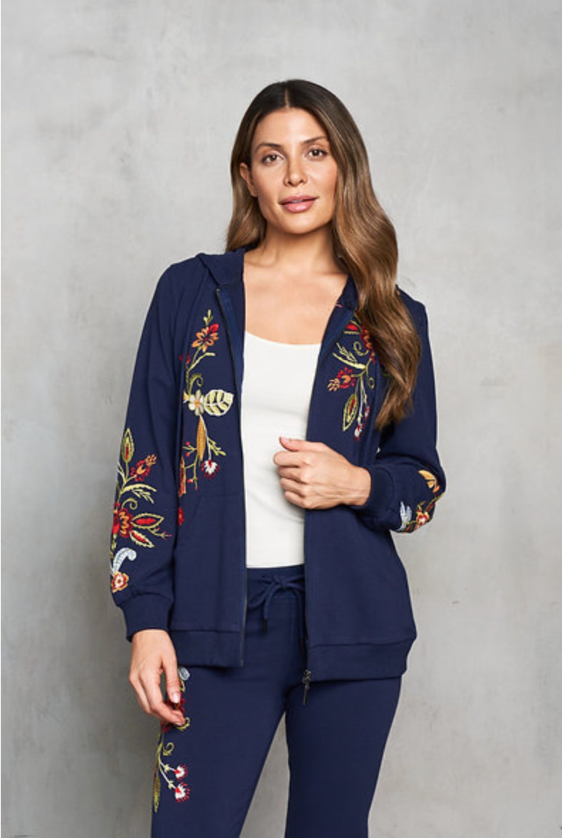 PAPARAZZI FLORA ZIP HOODIE
