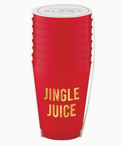 SLANT JINGLE JUICE PLASTIC CUPS