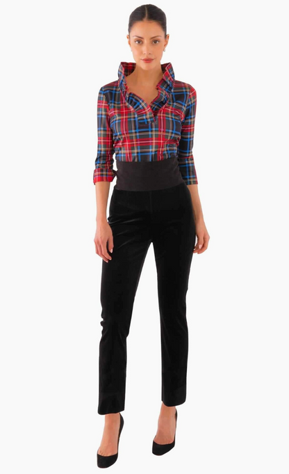 GRETCHEN SCOTT GRIPELESS VELVET PULL ON PANT