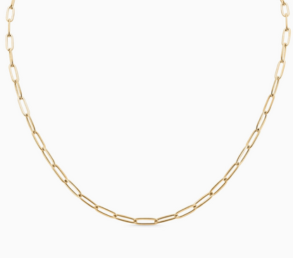 WJW PAPERCLIP NECKLACE