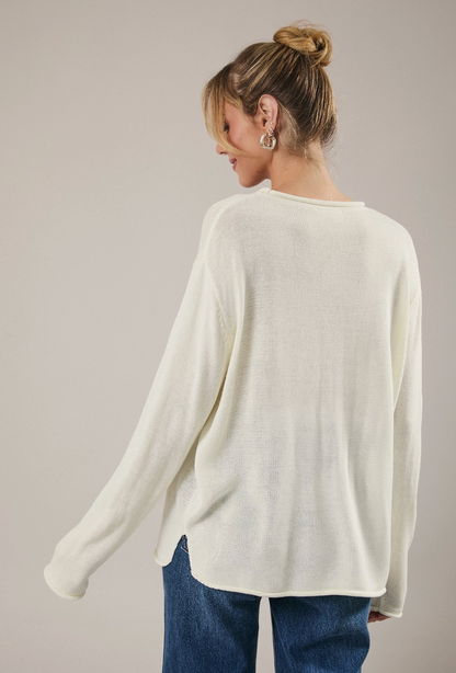 LE LIS BEACH SWEATER