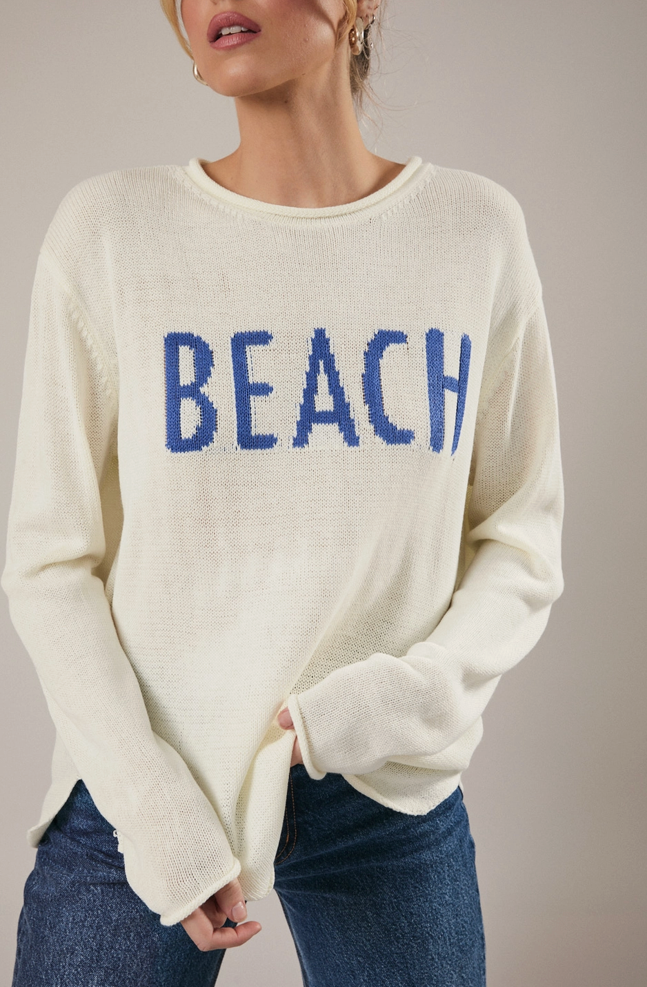 LE LIS BEACH SWEATER