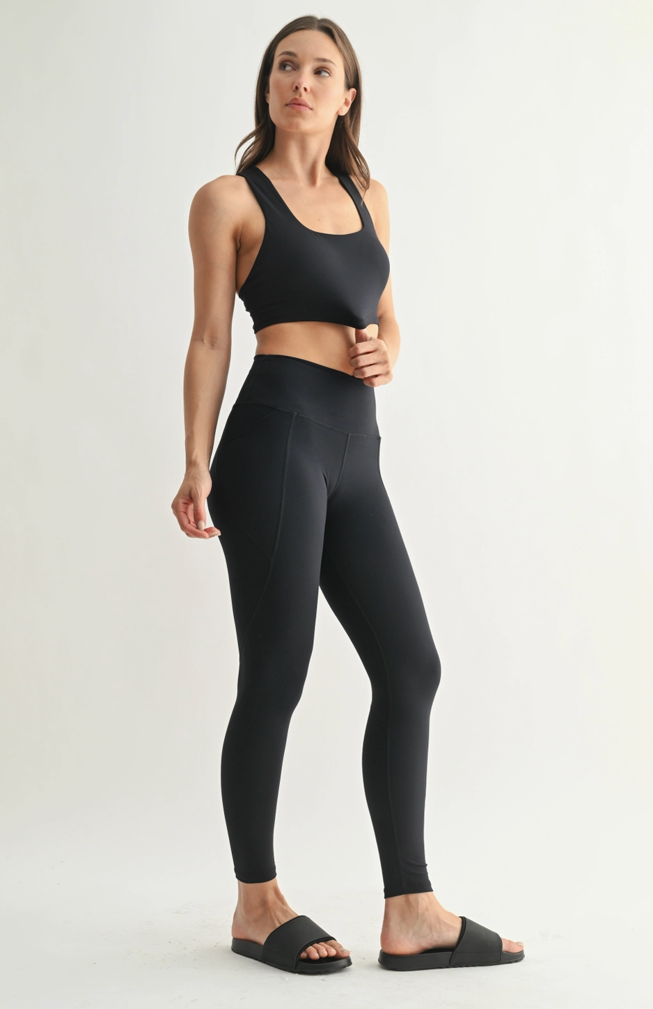 MONO B VENICE CLOUD HIGH WAISTED LEGGINGS