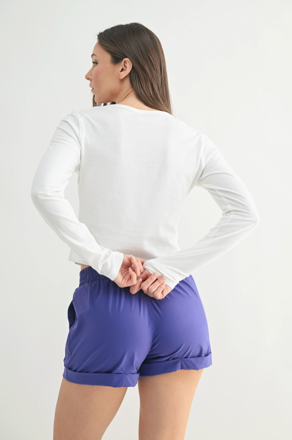 MONO B GO-TO LONG SLEEVE CROP