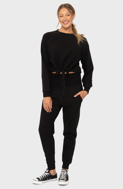 MONO B TIED UP CREWNECK