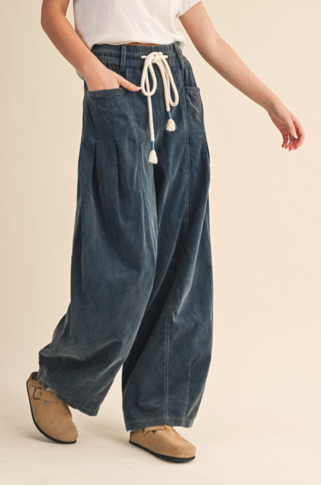 &MERCI BAILEY BARREL PANT