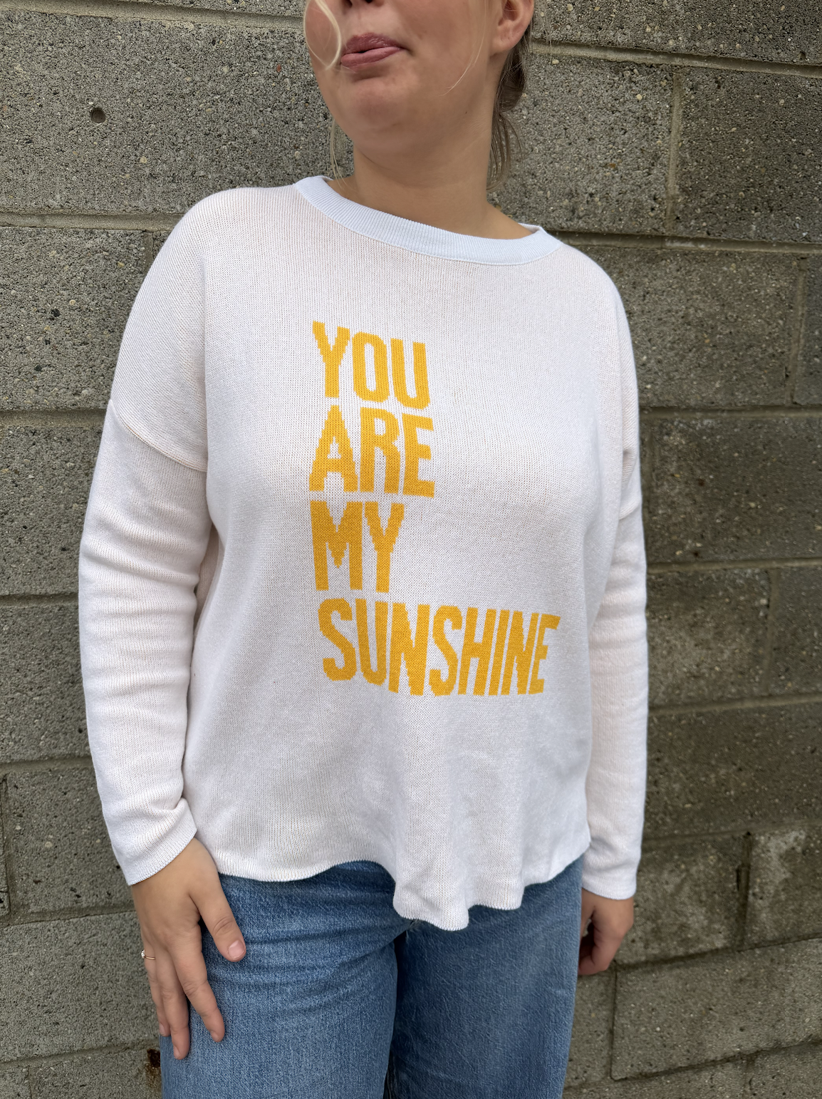 TOWN PRIDE YOU ARE MY SUNSHINE SWEATER