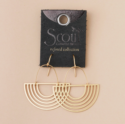 SCOUT SOLAR RAYS EARRINGS