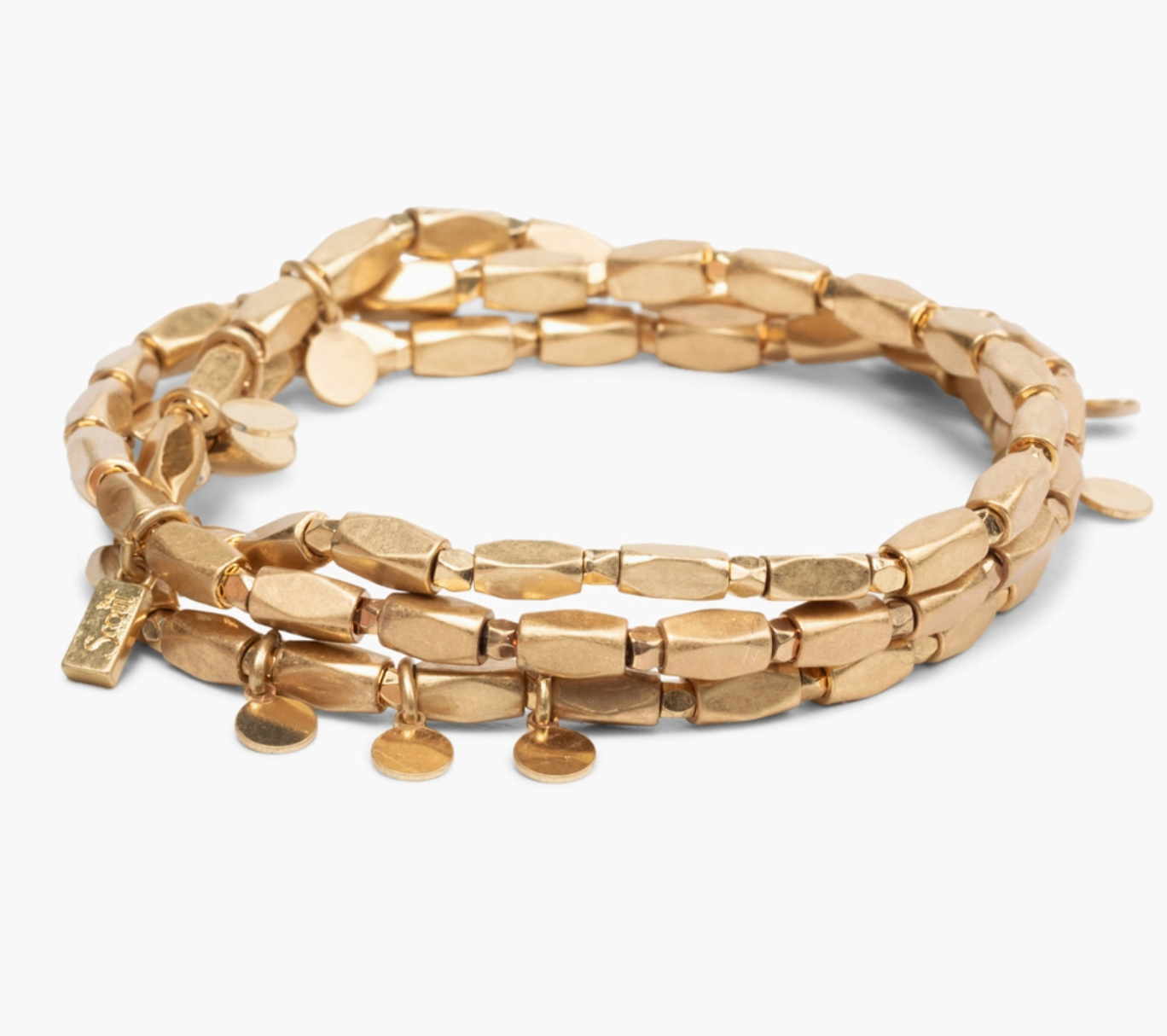 SCOUT MIXED METAL WRAP BRACELET
