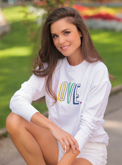 SHIRALEAH LOVERS CREWNECK