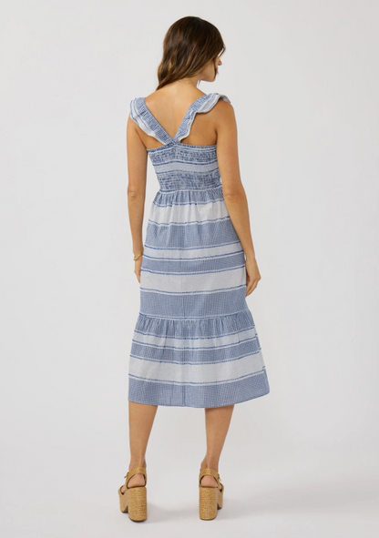 LOVESTITCH DEMI MIDI DRESS