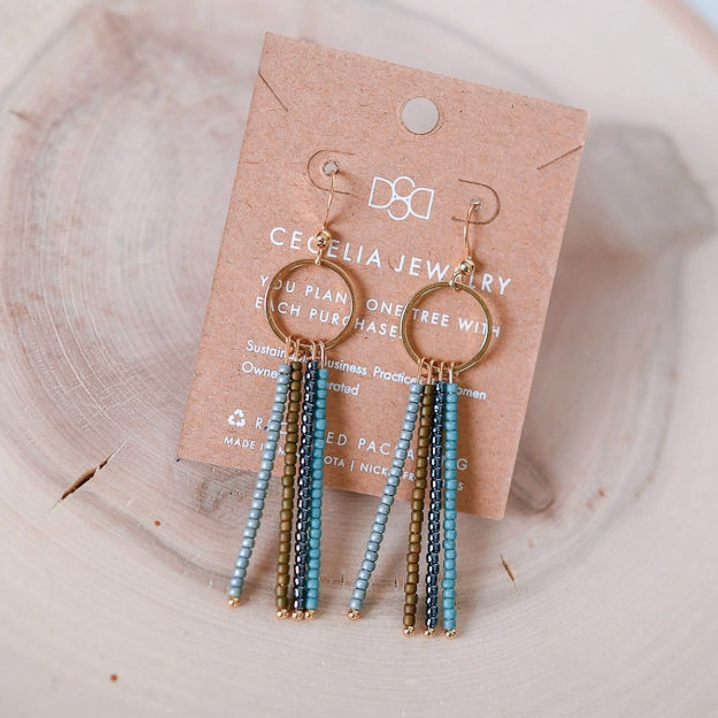 CECELIA DESIGNS JEWELRY TATE EARRINGS