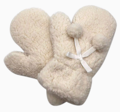FASHION CITY SHERPA SUE MITTENS