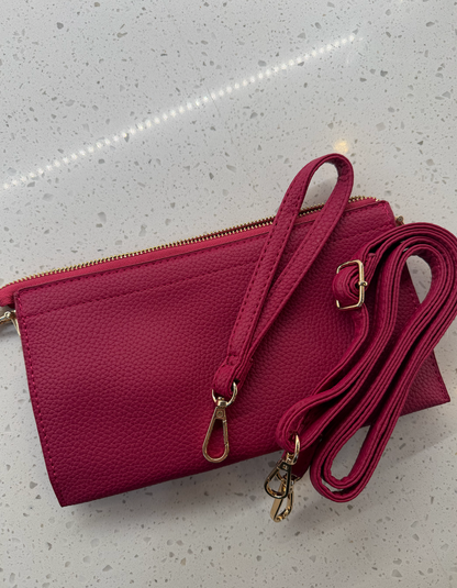FASHION CITY LEATHER CLUTCH