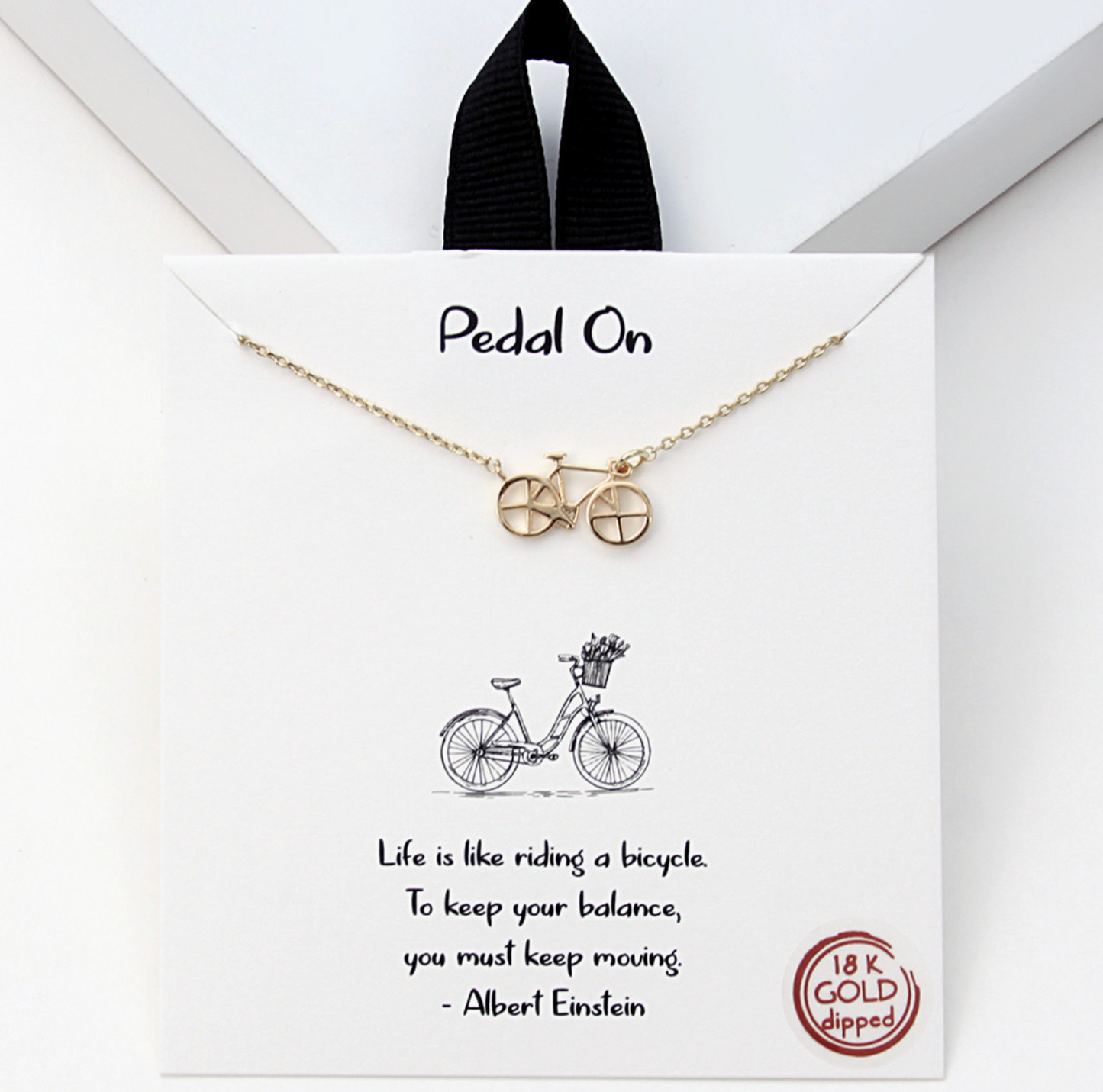 FASHION PEDAL ON CITY NECKLACE