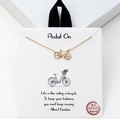 FASHION PEDAL ON CITY NECKLACE
