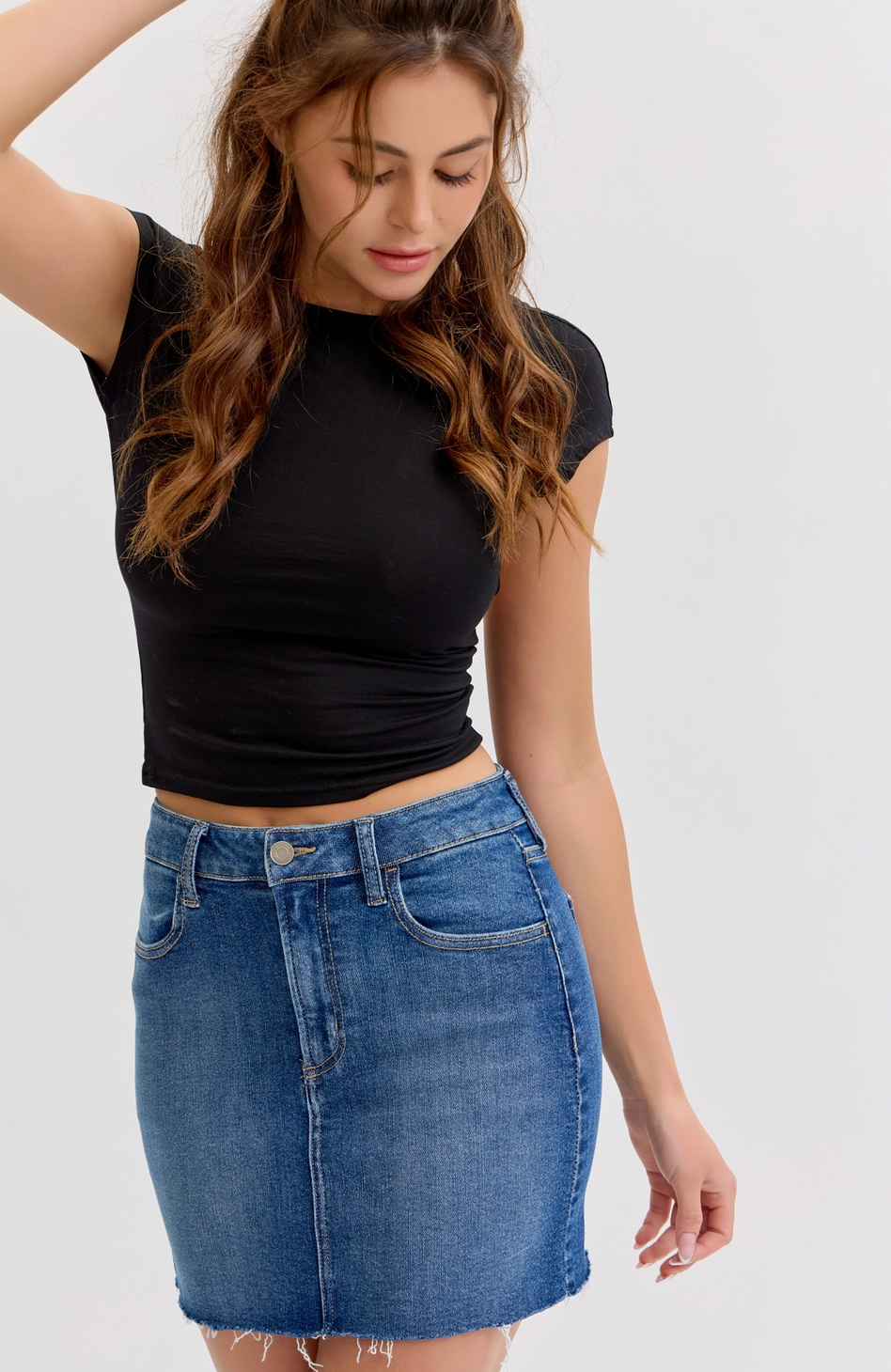 CELLO SABLE MINI SKIRT