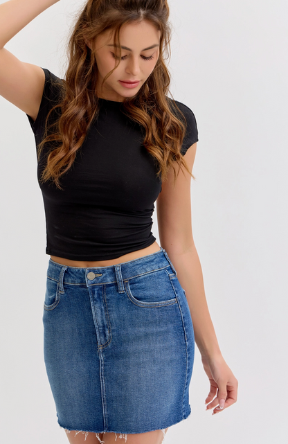 CELLO SABLE MINI SKIRT