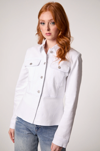 BLUE REVIVAL PIPER PEPLUM JACKET
