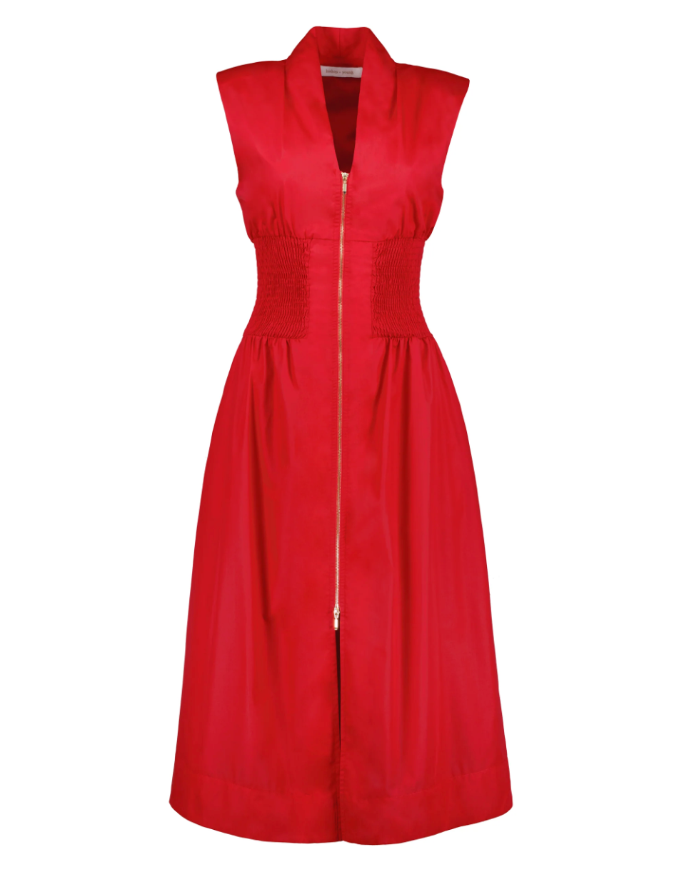BISHOP + YOUNG SKYE ZIP FRONT DRESS
