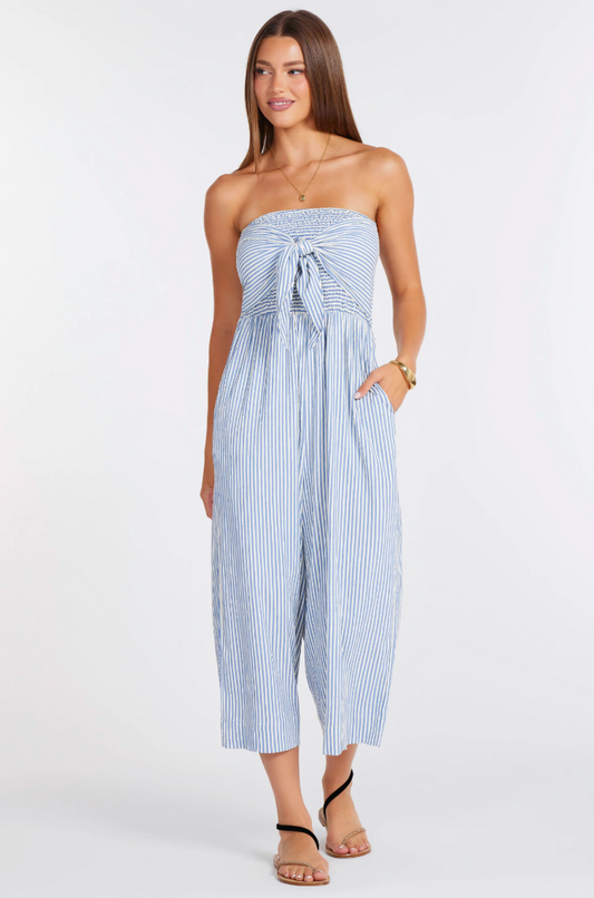 BISHOP + YOUNG ELVA STRIPE JUMPSUIT