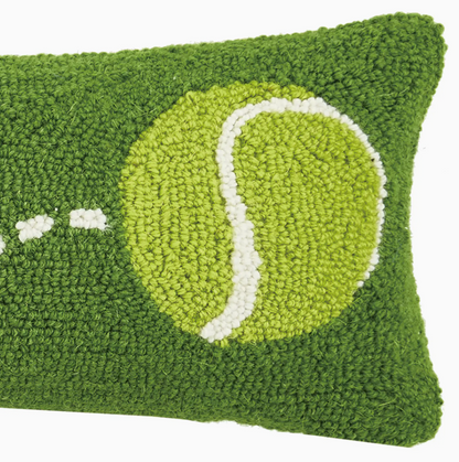 PEKING HANDICRAFT TENNIS HOOK PILLOW