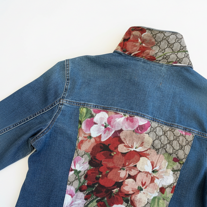 J.COFFEY GUCCI FLORAL DENIM JACKET