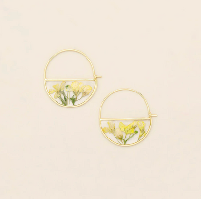 SCOUT FLOWER HOOP EARRING