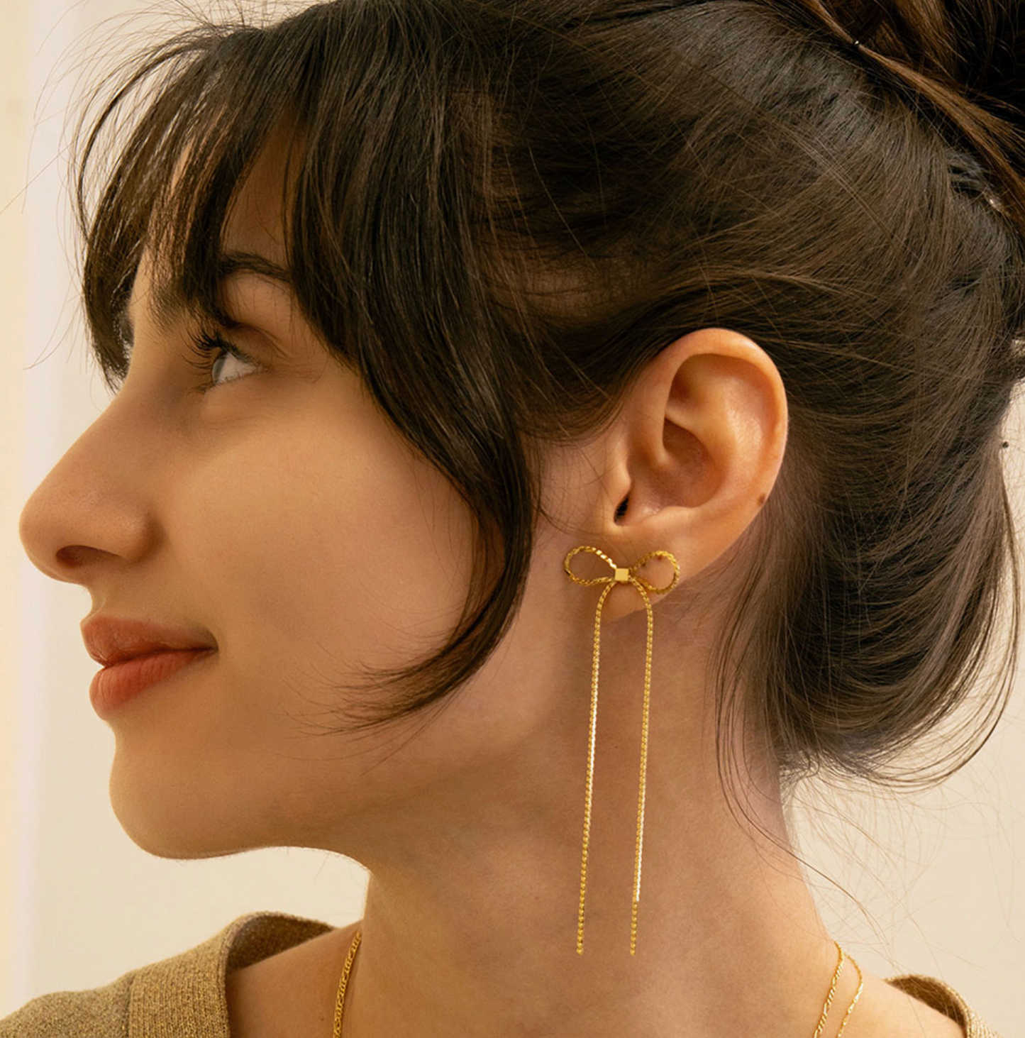 AMANO STUDIO BETH BOW EARRINGS