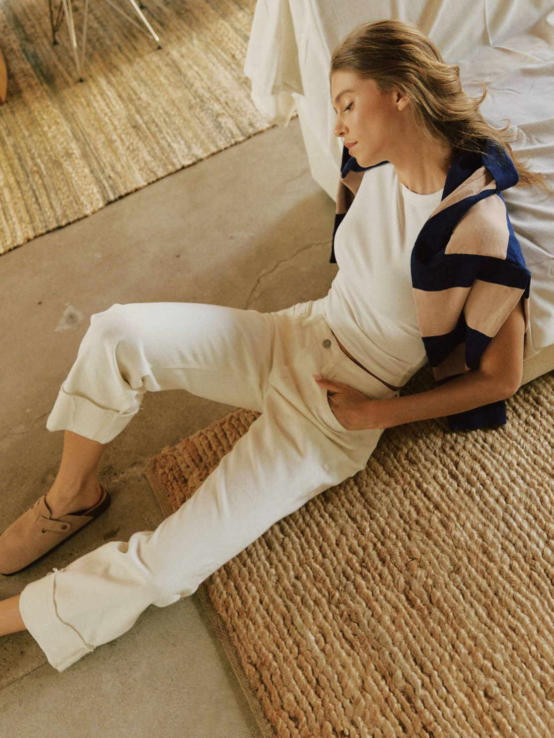 VERVET OPTIC WHITE JEANS