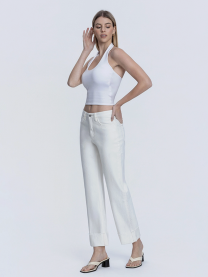 VERVET OPTIC WHITE JEANS