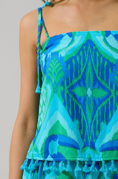SUGARLIPS BLISSY TROPICAL CAMI TOP