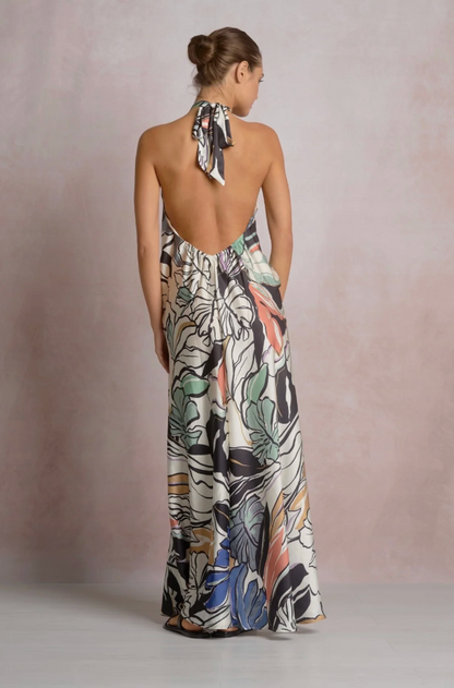 ELAN BILLIE BOTANICAL MAXI DRESS